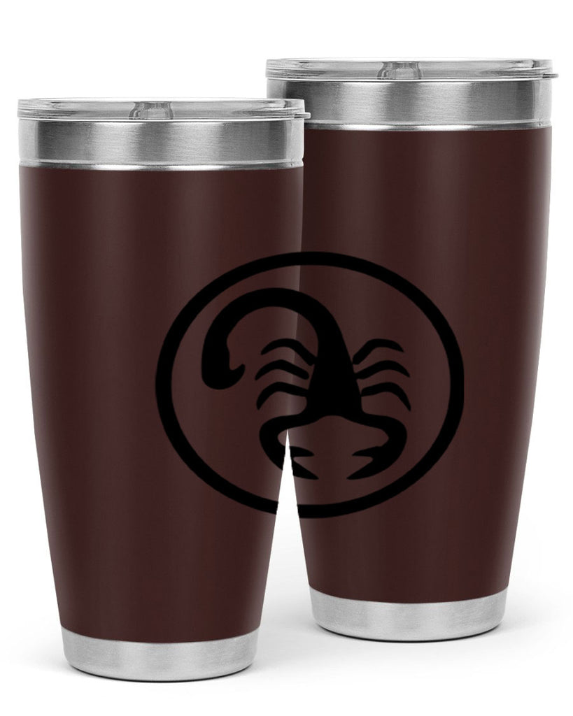 scorpio 452#- zodiac- Tumbler