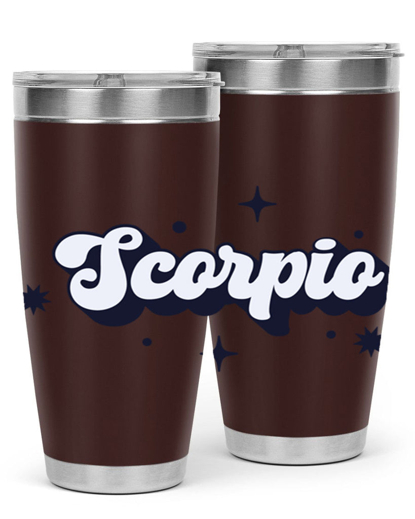 scorpio 454#- zodiac- Tumbler