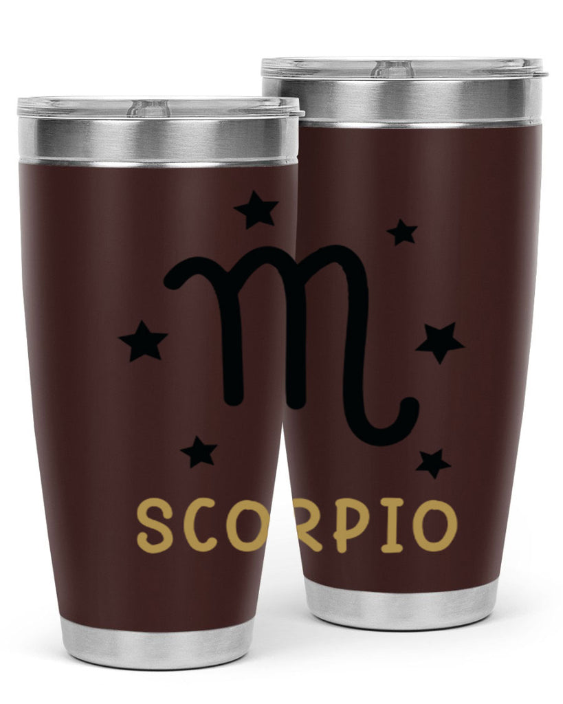 scorpio 455#- zodiac- Tumbler