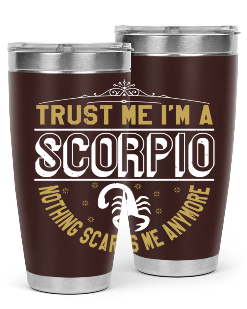 scorpio 458#- zodiac- Tumbler
