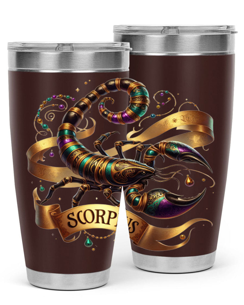 scorpio 459#- zodiac- Tumbler