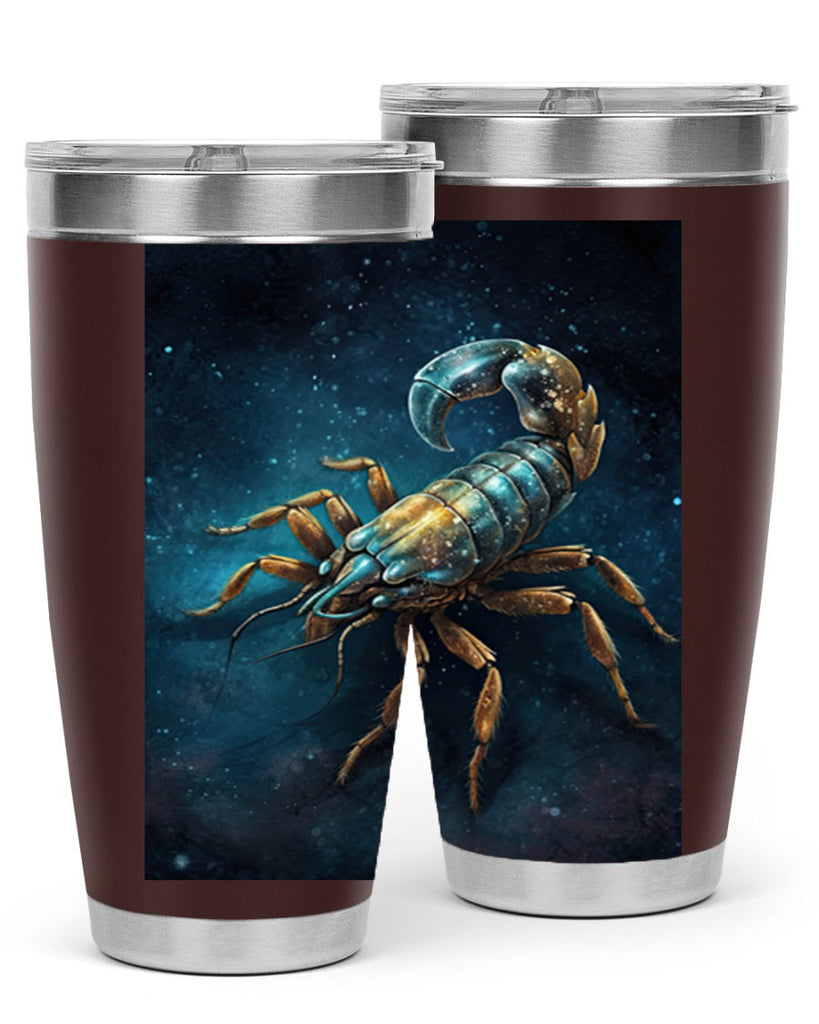 scorpio 46#- zodiac- Tumbler