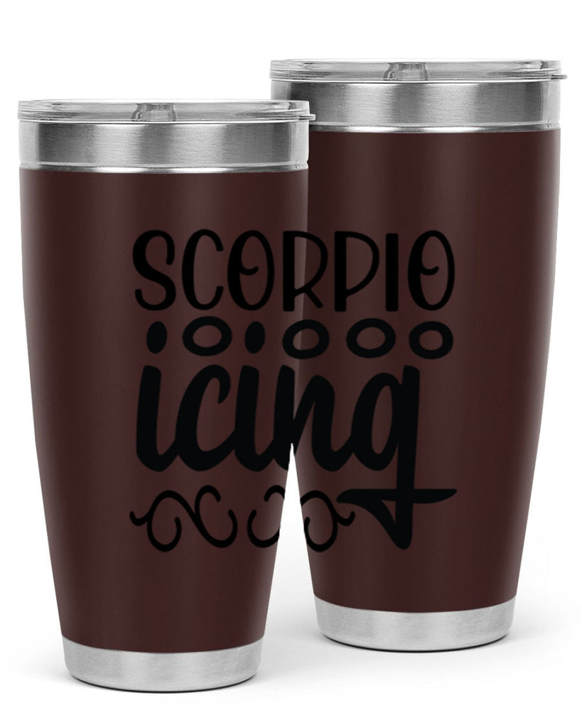 scorpio icing 441#- zodiac- Tumbler