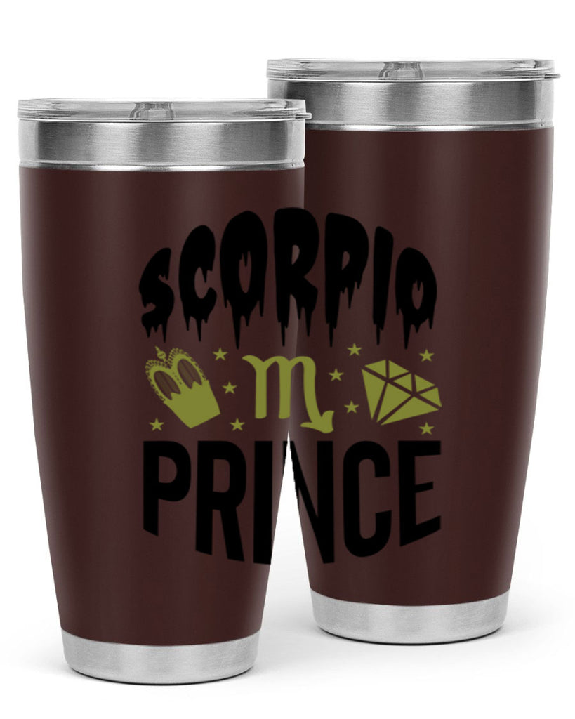scorpio prince 445#- zodiac- Tumbler
