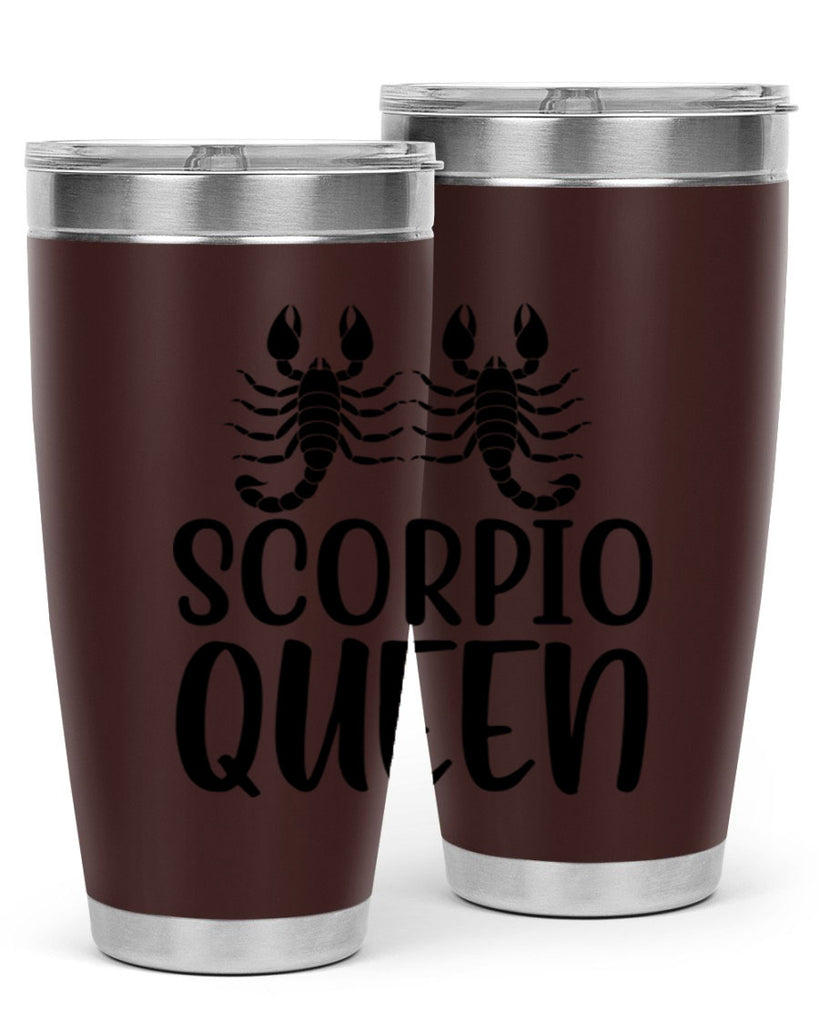 scorpio queen 446#- zodiac- Tumbler