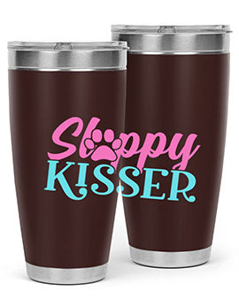 sloppy kisser Style 63#- dog- Tumbler
