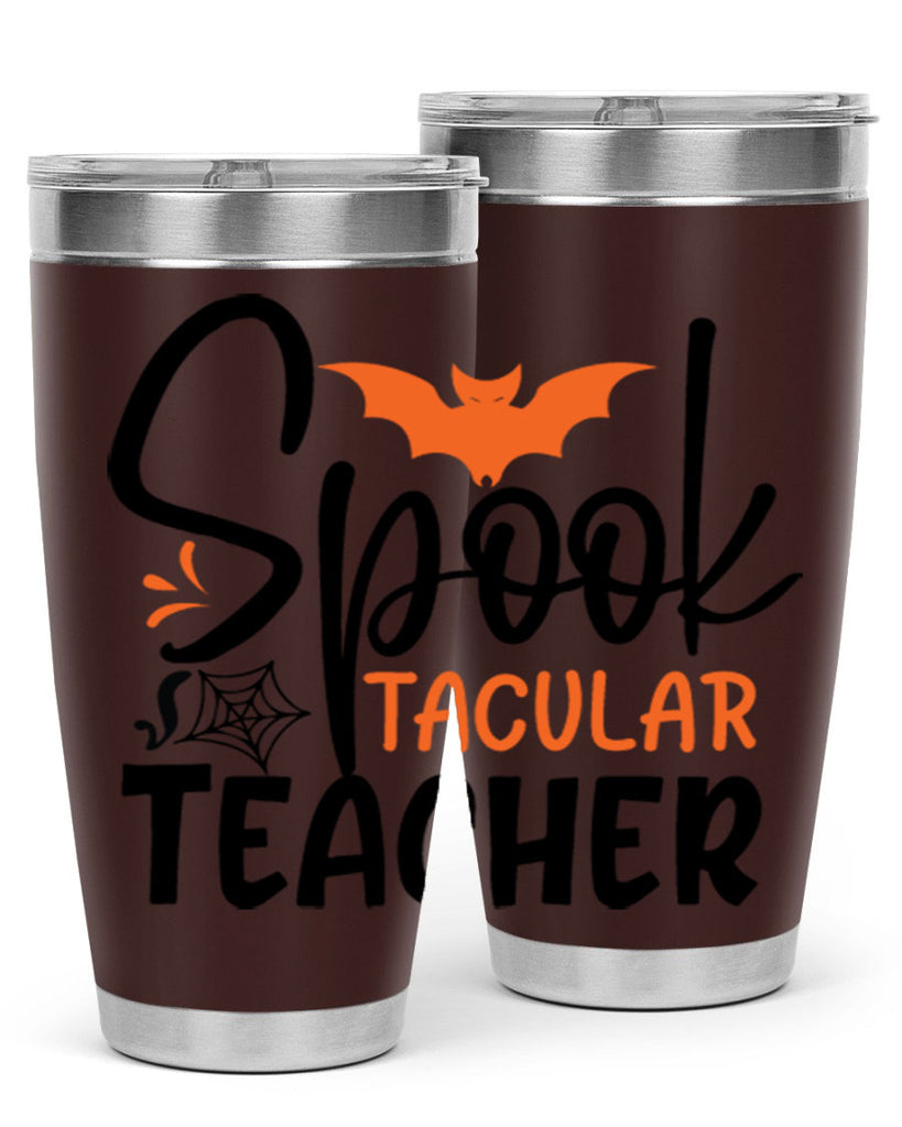 spooktacular teacher 106#- halloween- Tumbler