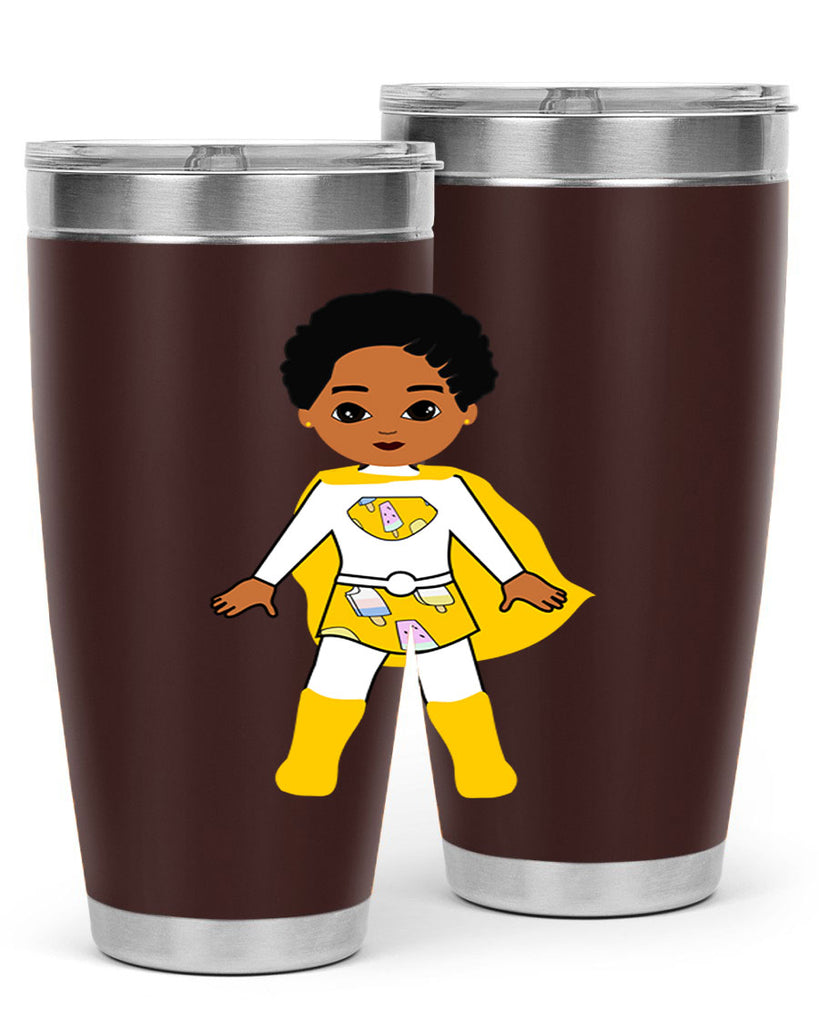 super kid 10#- black men - boys- tumbler