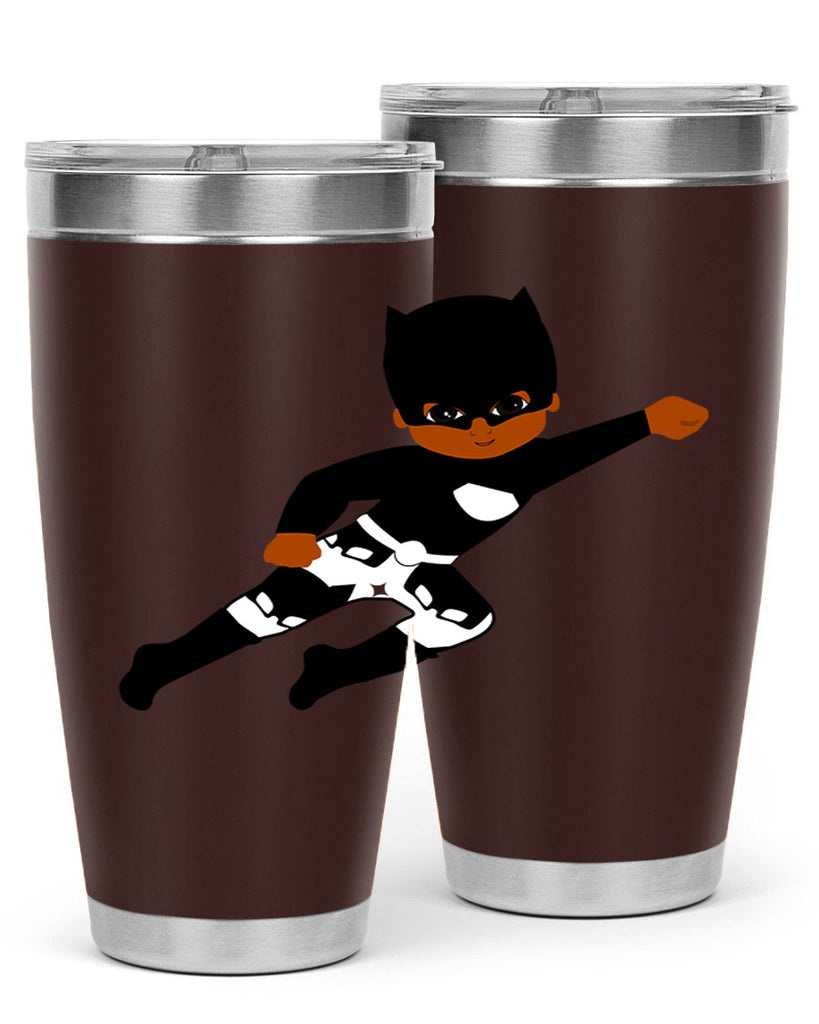 super kid 13#- black men - boys- tumbler