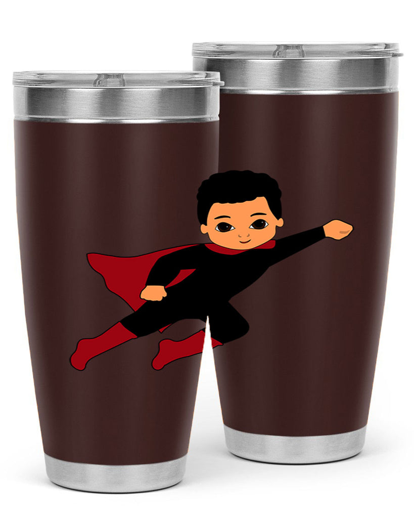 super kid 9#- black men - boys- tumbler