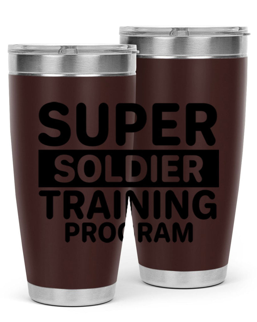 super soldier training program 397#- winter- Tumbler