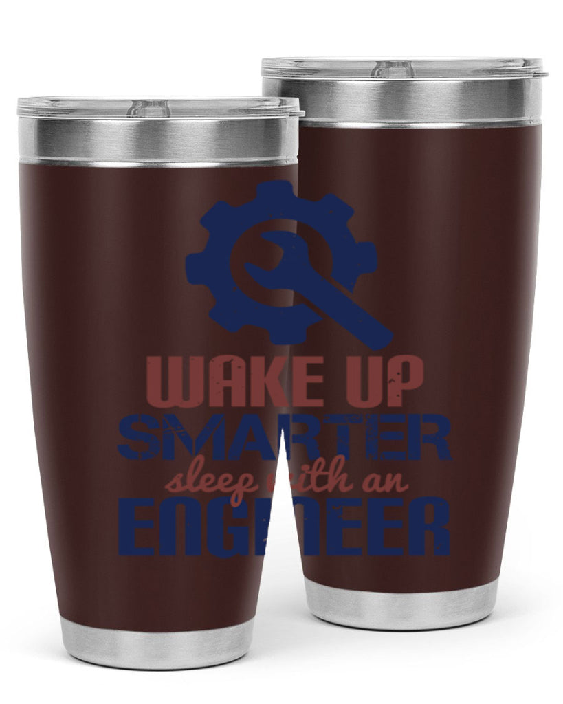 wake up smarter sleep with an engineer Style 31#- engineer- tumbler