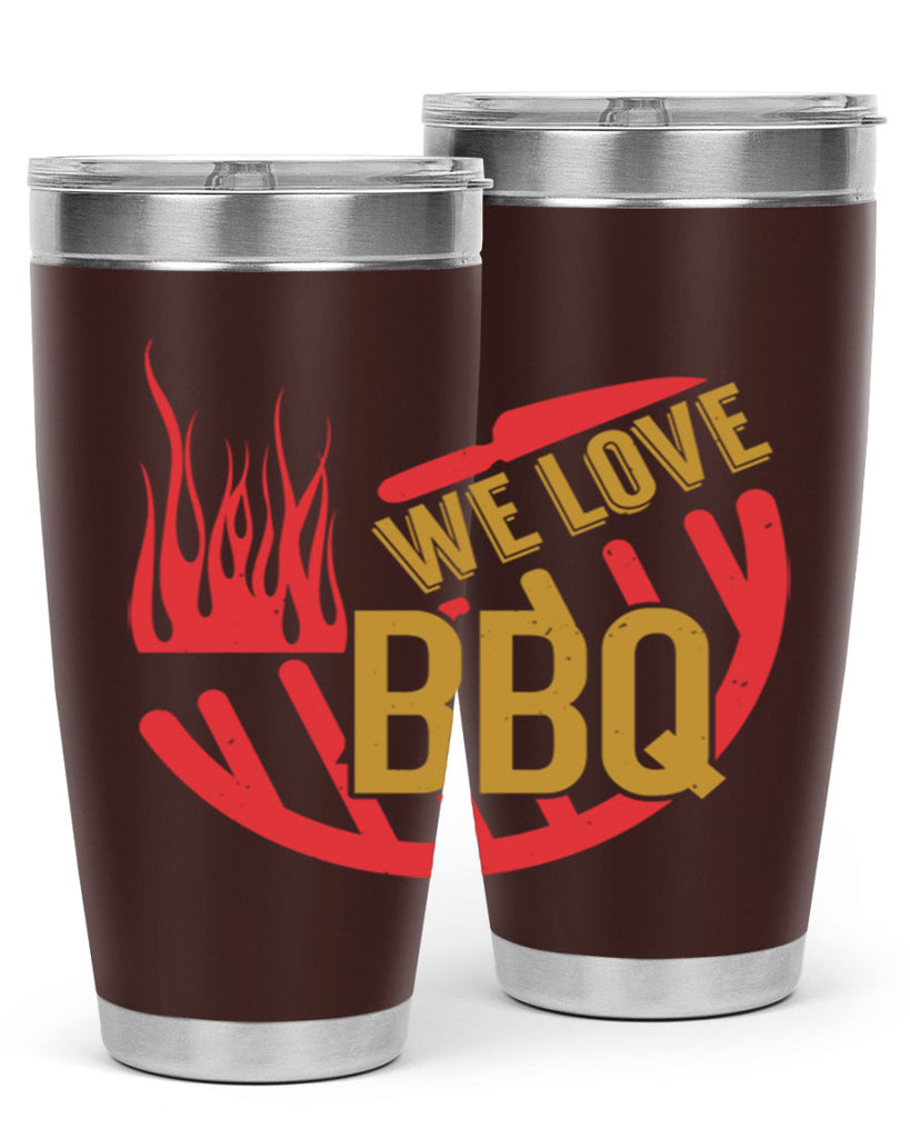 we love bbq 7#- bbq- Tumbler