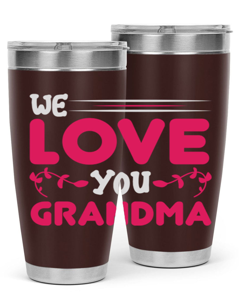 we love you grandma 27#- mom- Tumbler