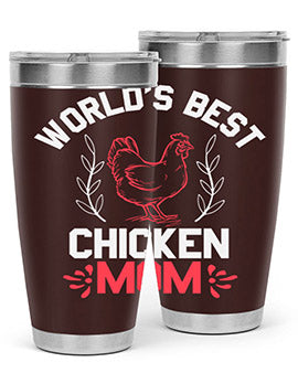 world’s best chicken mom Style 1#- chicken- Tumbler