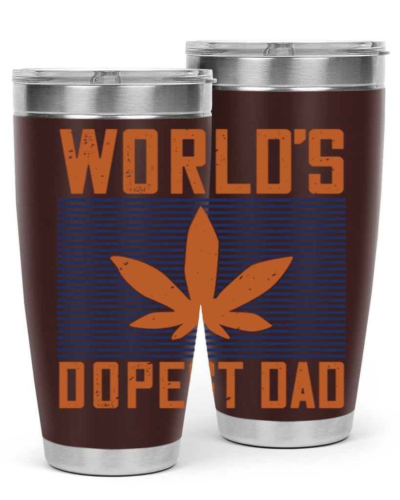 worlds dopest dad 148#- fathers day- Tumbler