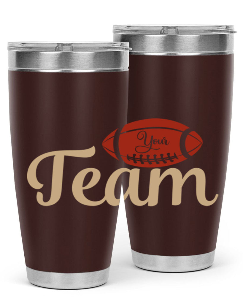 your team 2271#- softball- Tumbler