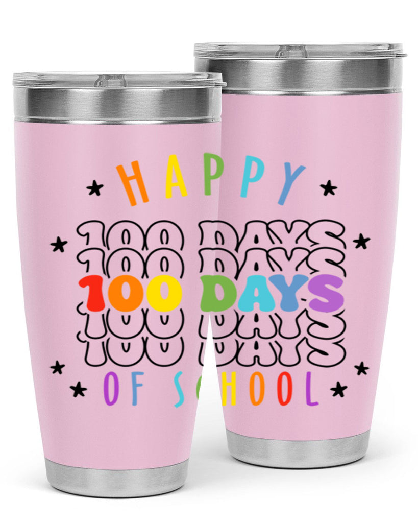 100 days of school Sublimation 33#- 100 days of school- Tumbler