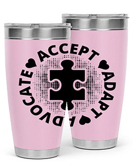Accept Style 41#- autism- Tumbler