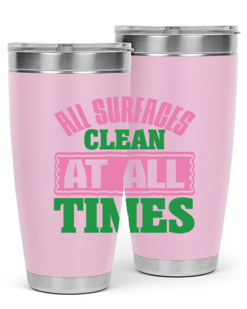 All surfaces clean at all times Style 1#- cleaner- tumbler