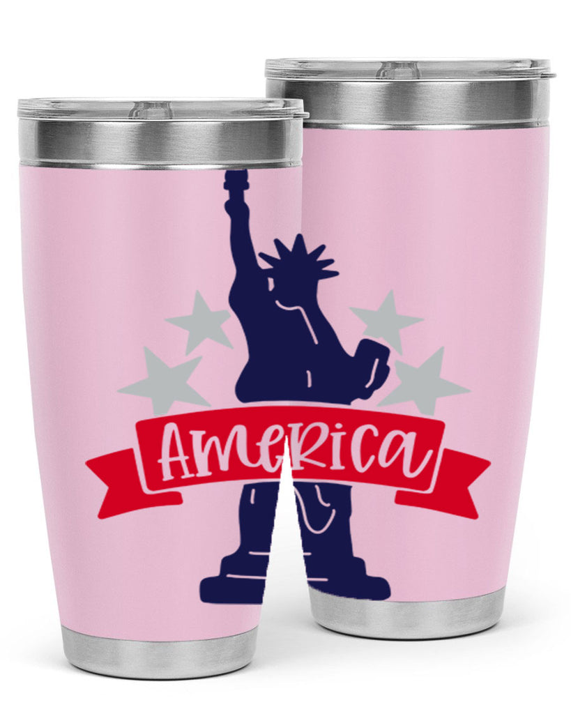 America Style 145#- Fourt Of July- Tumbler
