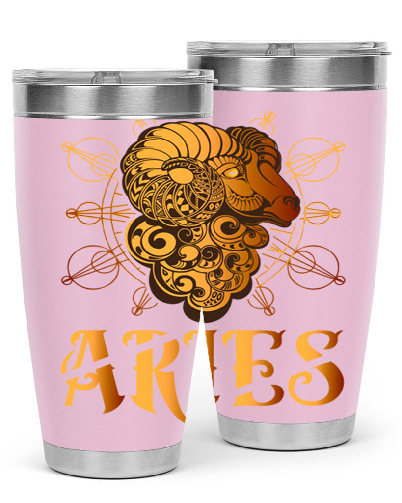 Aries 121#- zodiac- Tumbler