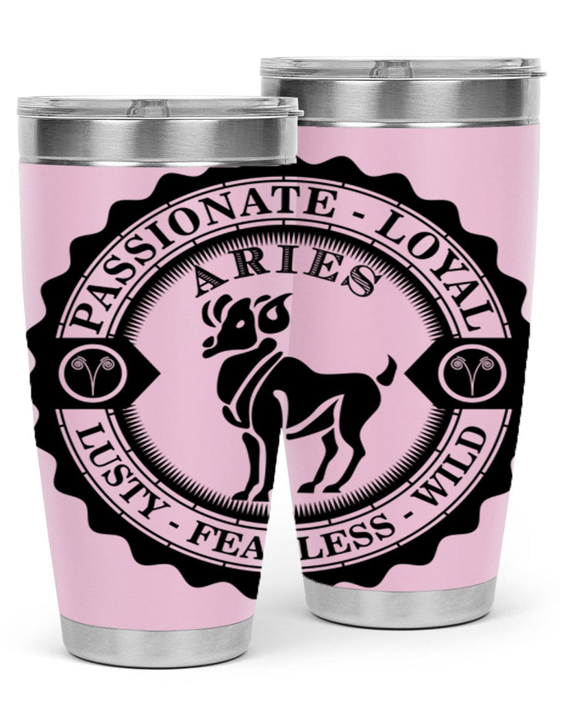 Aries 3#- zodiac- Tumbler