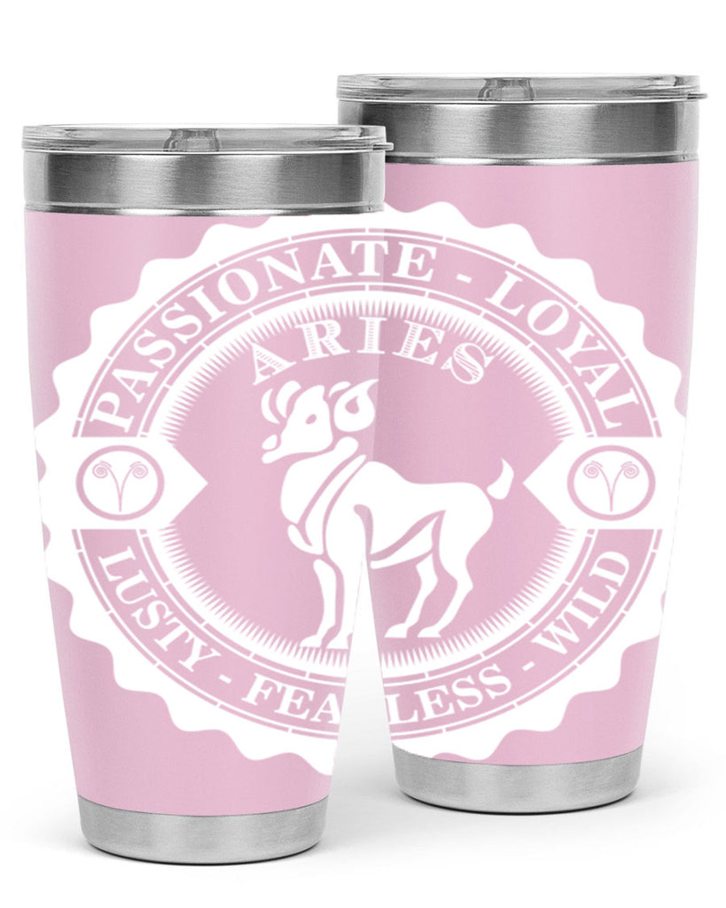 Aries 4#- zodiac- Tumbler