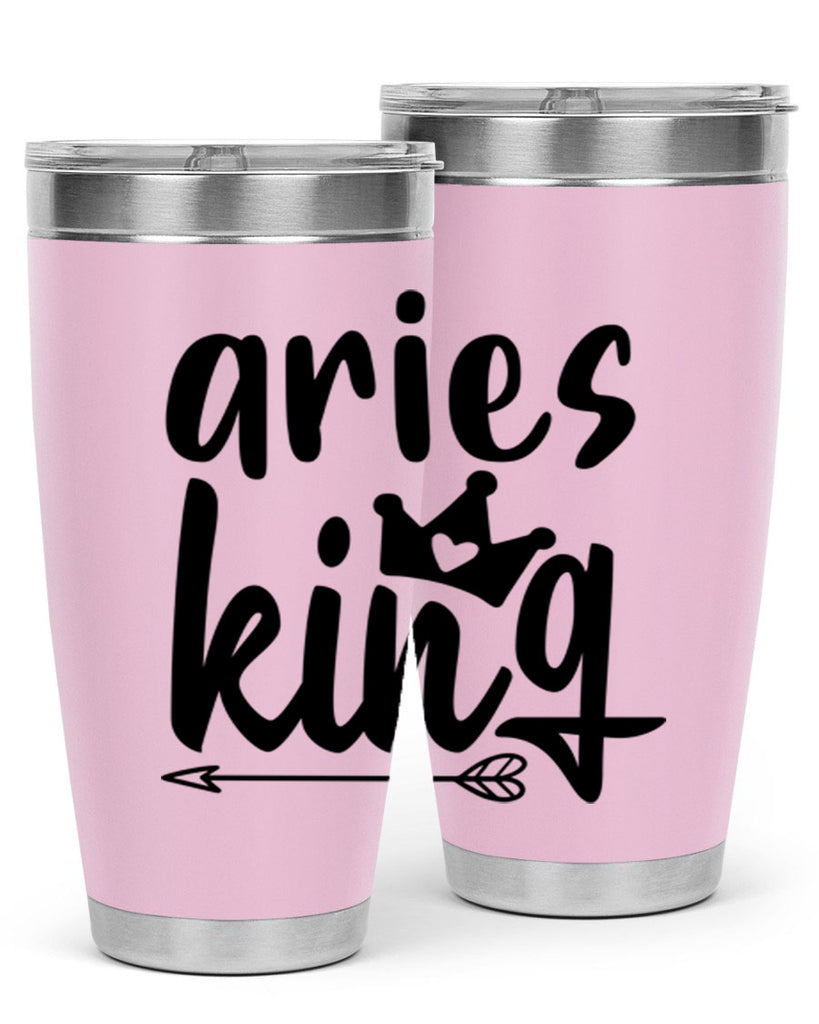 Aries king 108#- zodiac- Tumbler