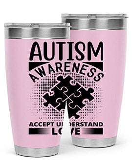 Autism awareness Style 43#- autism- Tumbler