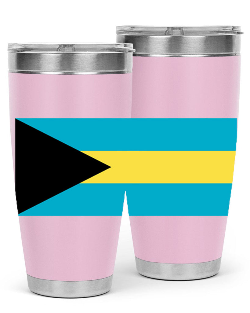 Bahamas 186#- world flags- Tumbler