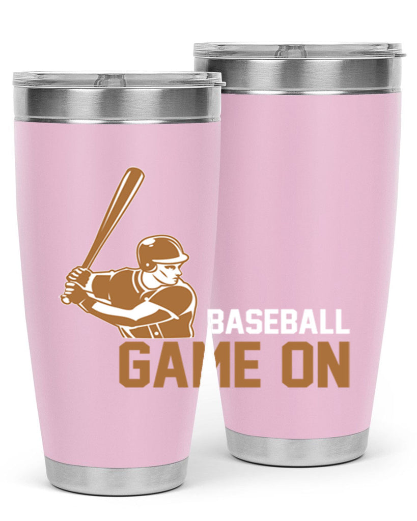 Baseball game 1446#- baseball- Tumbler