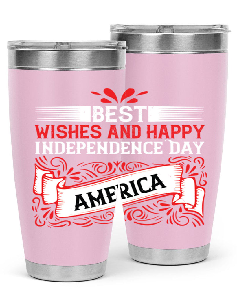 Best wishes and happy Independence Day america Style 86#- Fourt Of July- Tumbler