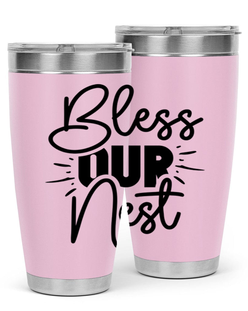 Bless Our Nest 52#- spring- Tumbler