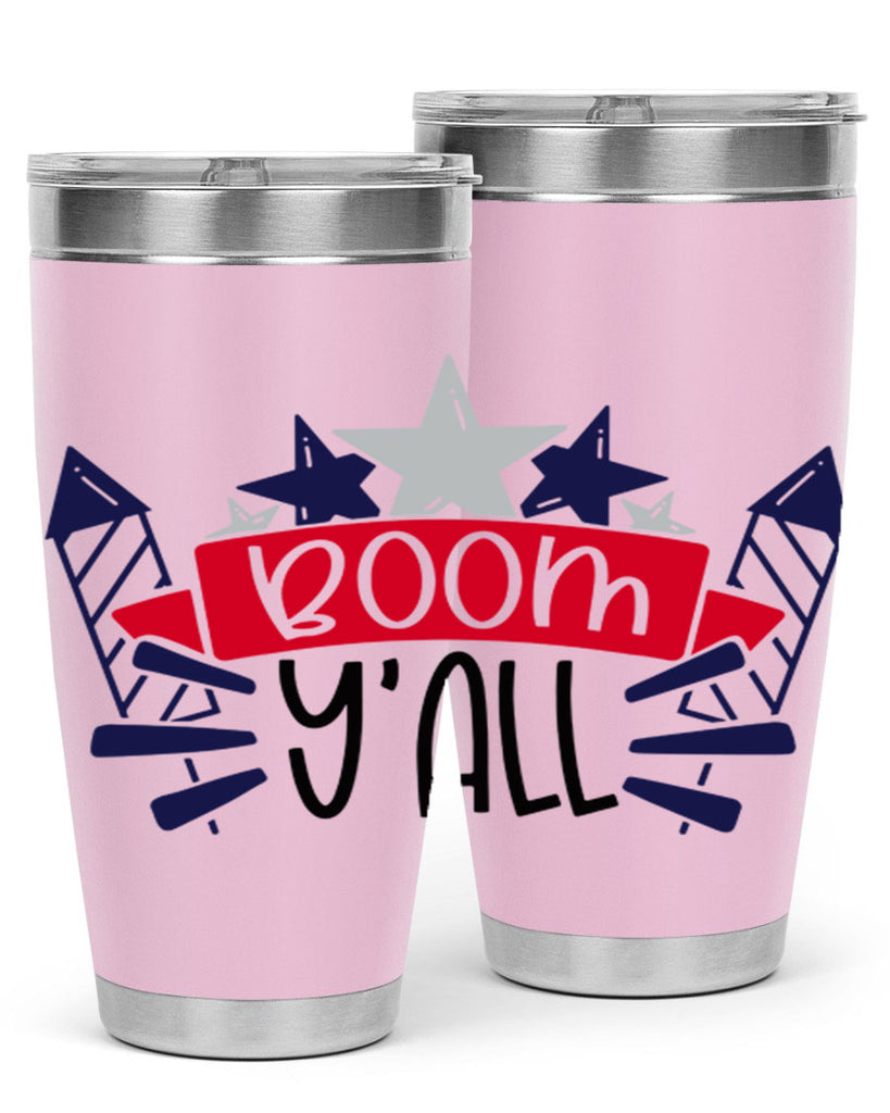 Boom Yall Style 146#- Fourt Of July- Tumbler