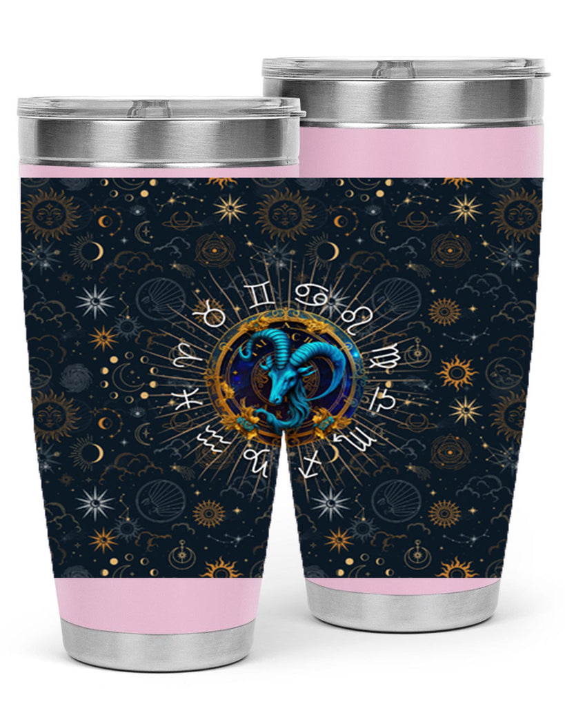 Capricorn Straight 184#- zodiac- Tumbler