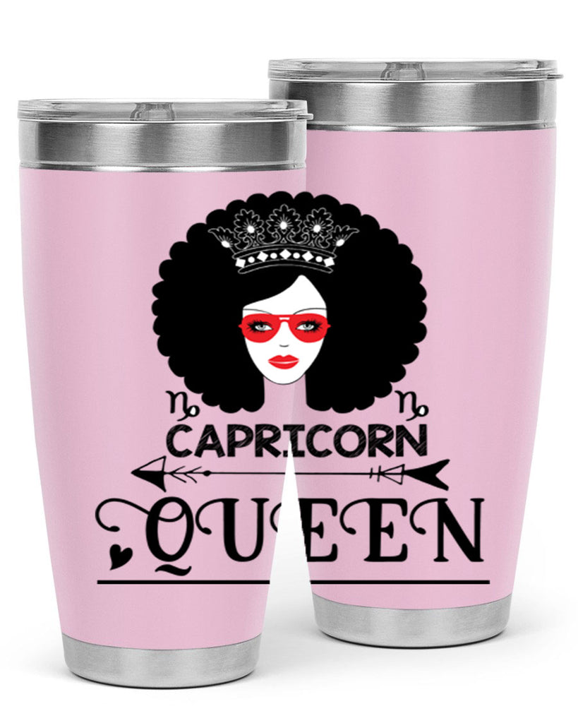 Capricorn queen 197#- zodiac- Tumbler