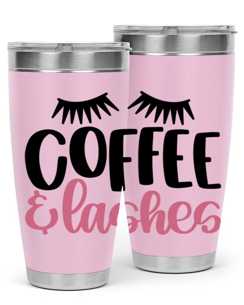 Coffee Lashes Style 110#- make up- Tumbler
