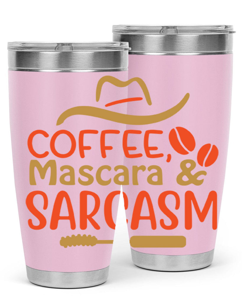Coffee Mascara Sarcasm 21#- fashion- Cotton Tank