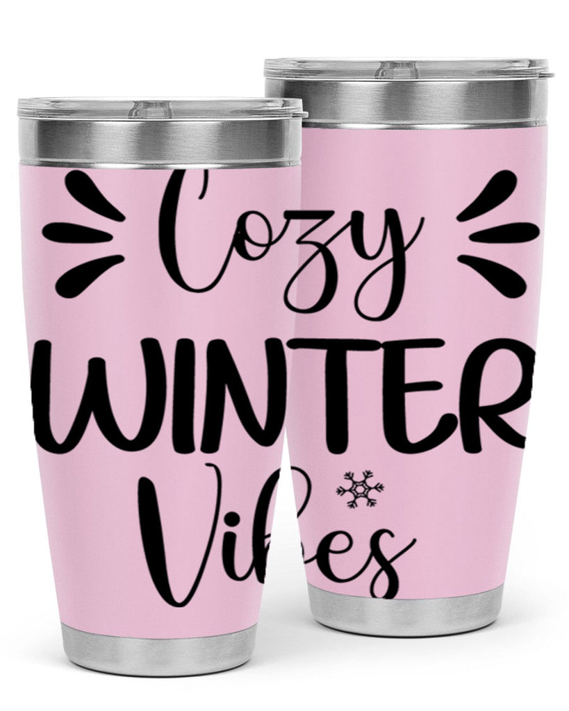 Cozy Winter Vibes76#- winter- Tumbler