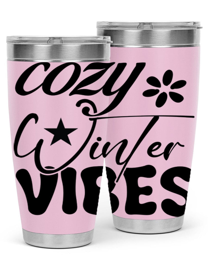 Cozy winter vibes 79#- winter- Tumbler