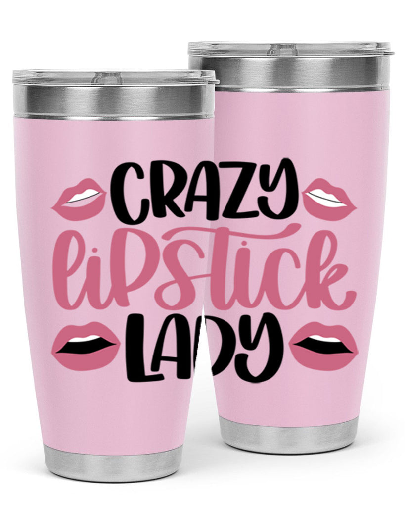 Crazy Lipstick Lady Style 107#- make up- Tumbler