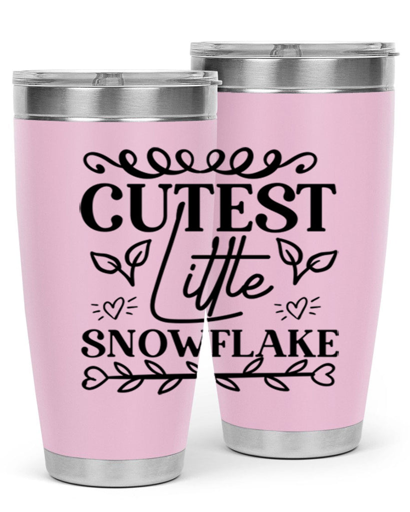 Cutest Little Snowflake 88#- winter- Tumbler