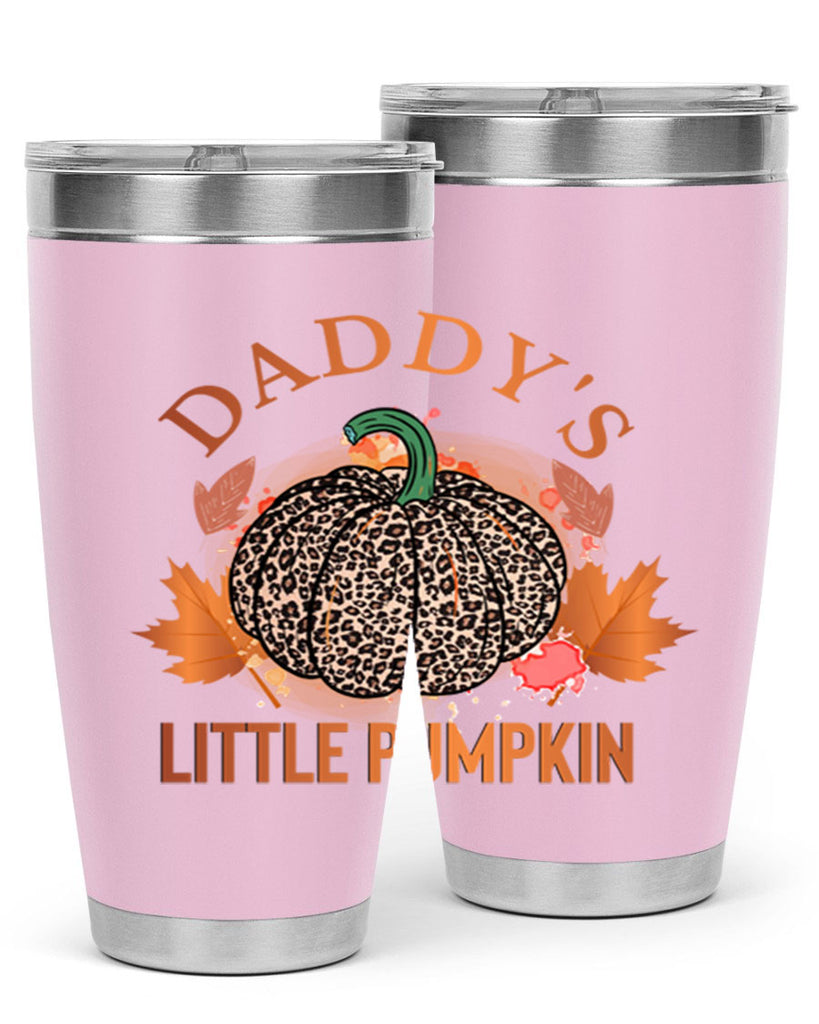 Daddys Little Pumpkin 67#- fall- Tumbler