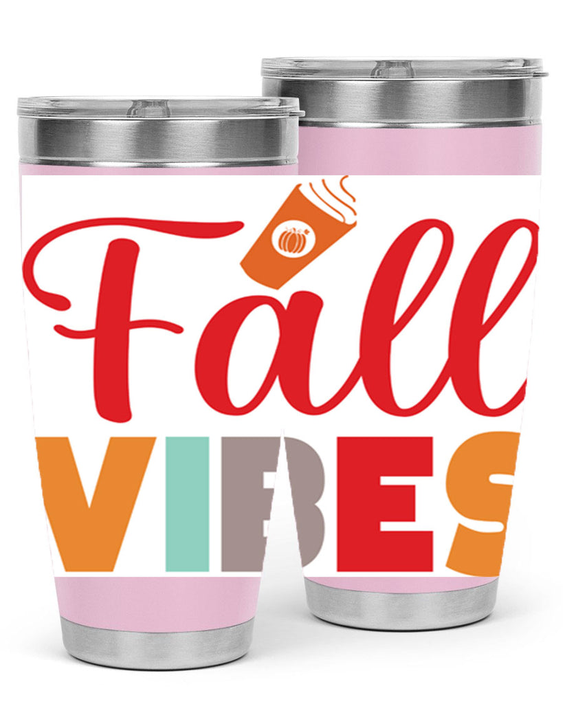 FallVibesdesign 166#- fall- Tumbler