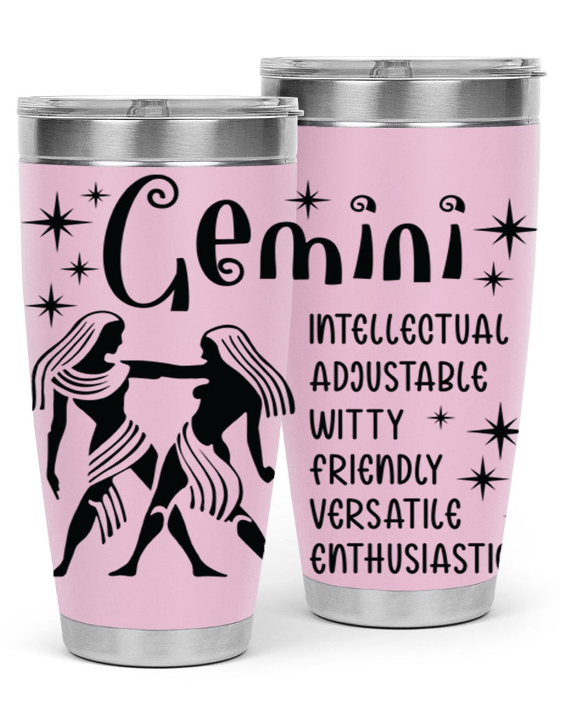 Gemini 217#- zodiac- Tumbler