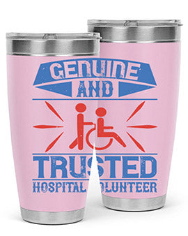 Genuine and Trusted Hospital Volunteer Style 2#- volunteer- Tumbler
