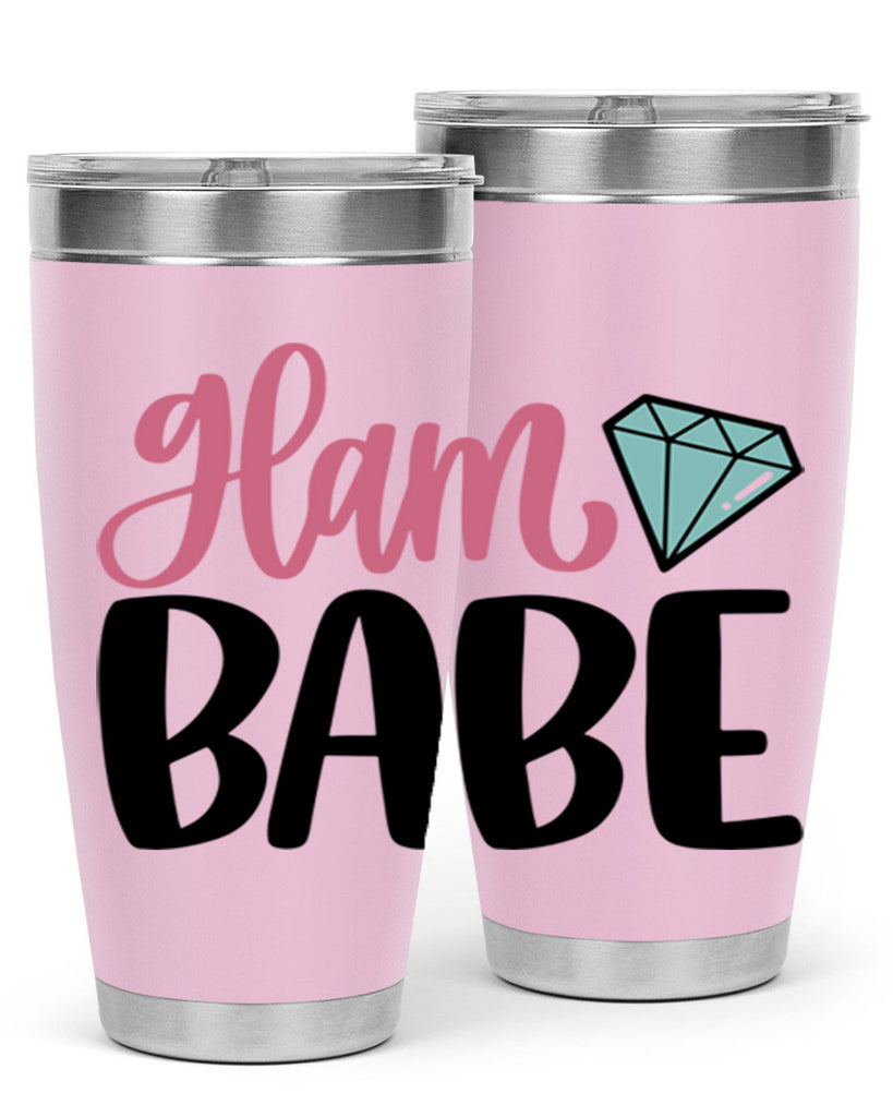 Glam Babe Style 98#- make up- Tumbler