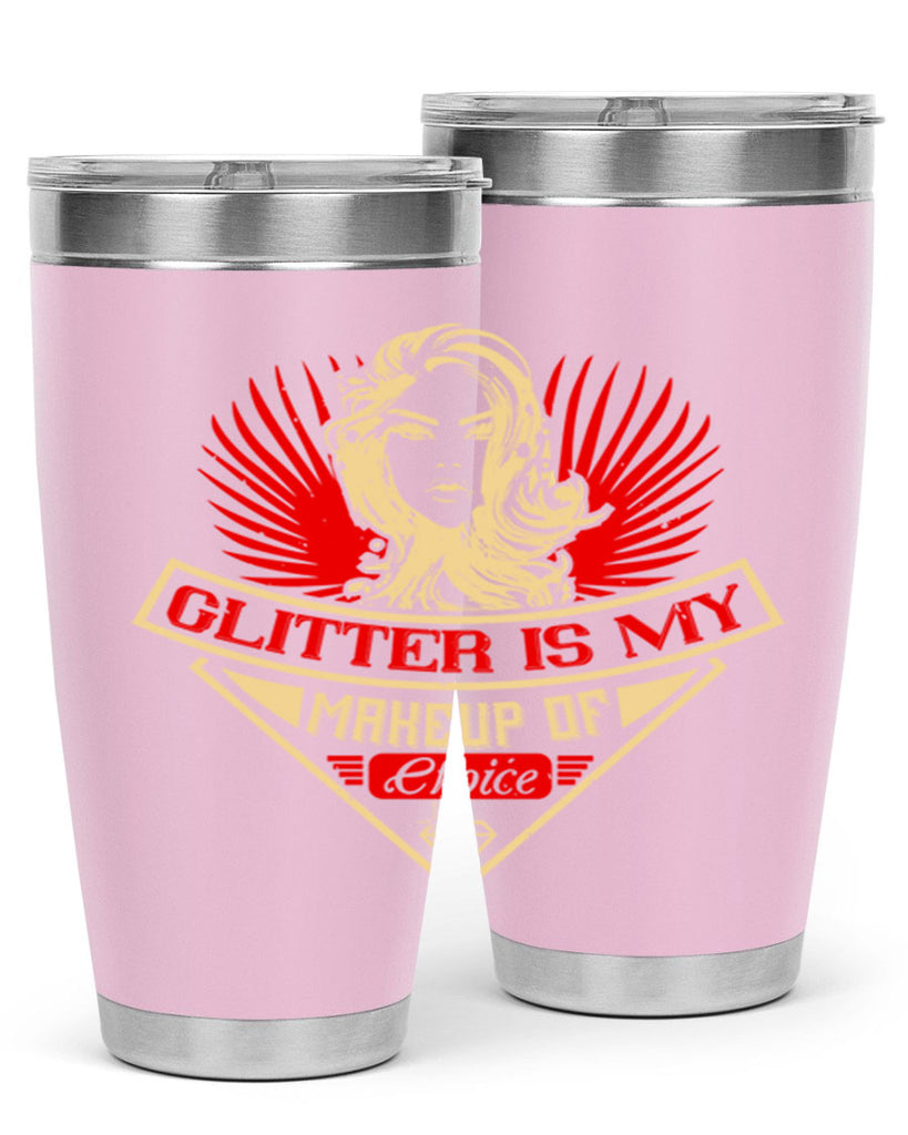 Glitter is my makeup of choice Style 211#- make up- Tumbler