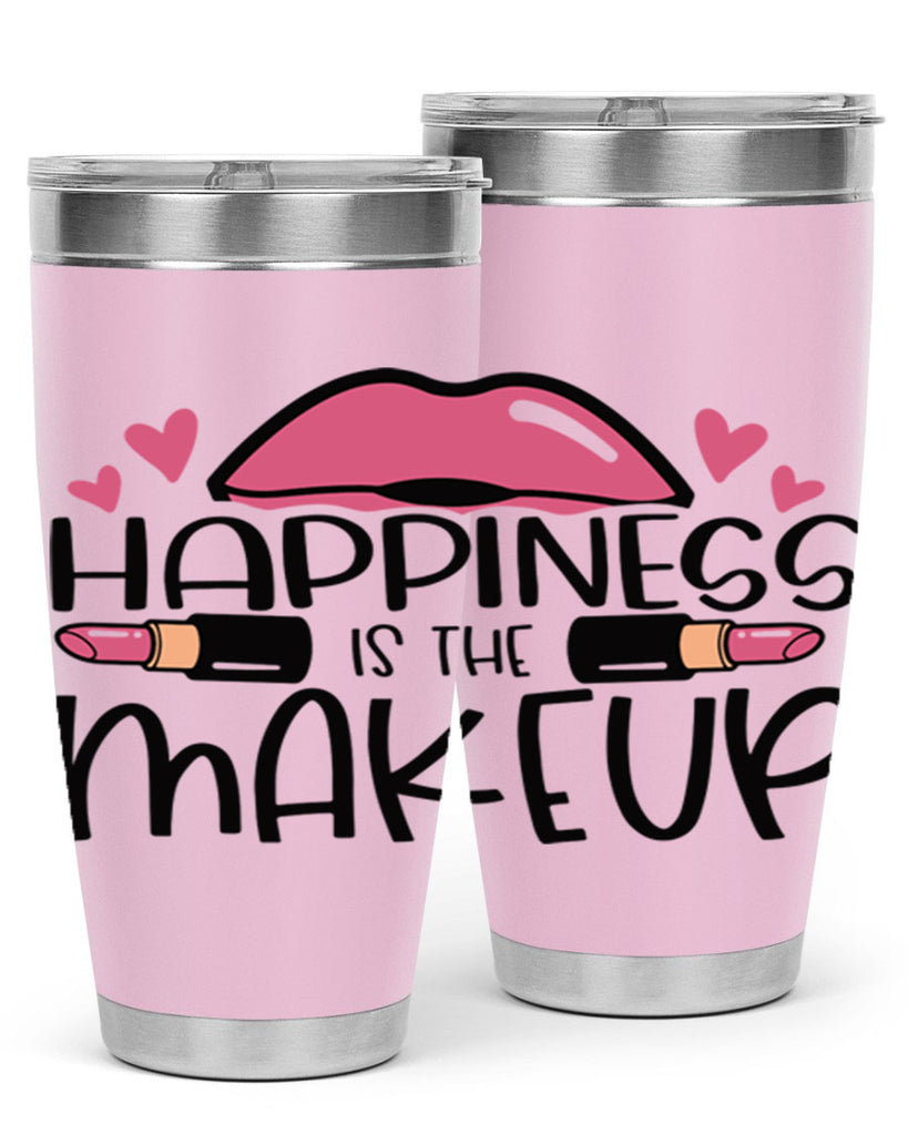 Hapiness Is The Makeup Style 95#- make up- Tumbler